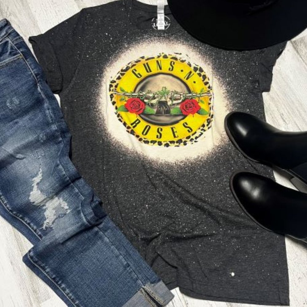 Guns N' Roses Bleached Graphic Tee